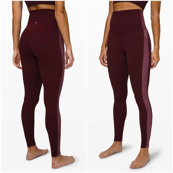 Lululemon Align Super High Rise Garnet size 4 NWT - Picture 1 of 10